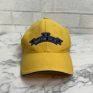 Burton Yellow Cap with Navy Logo Patch